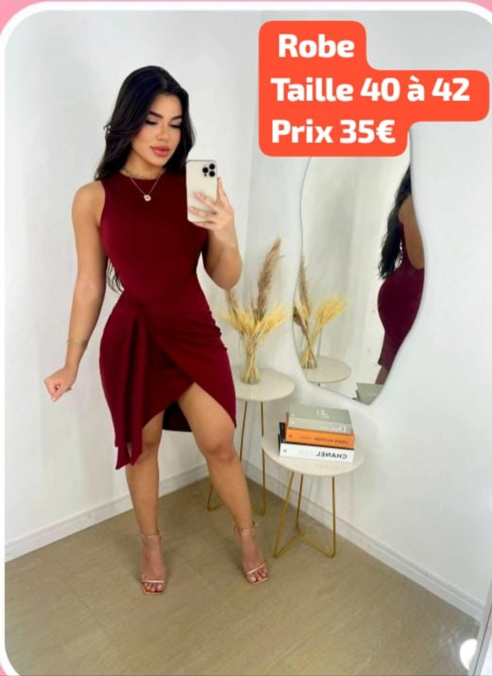Robe enveloppe Slim