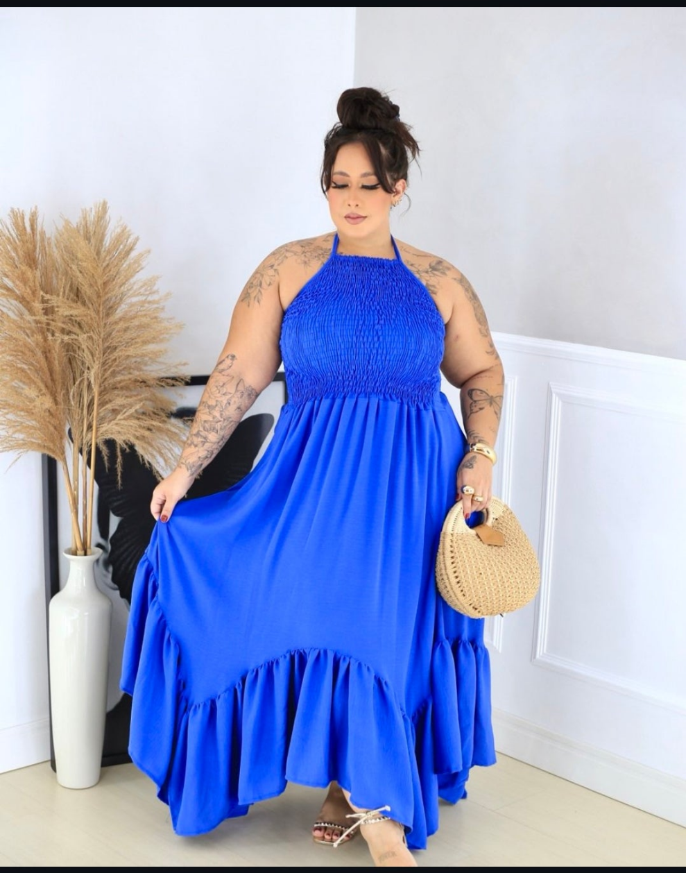 Robe longue Plus size