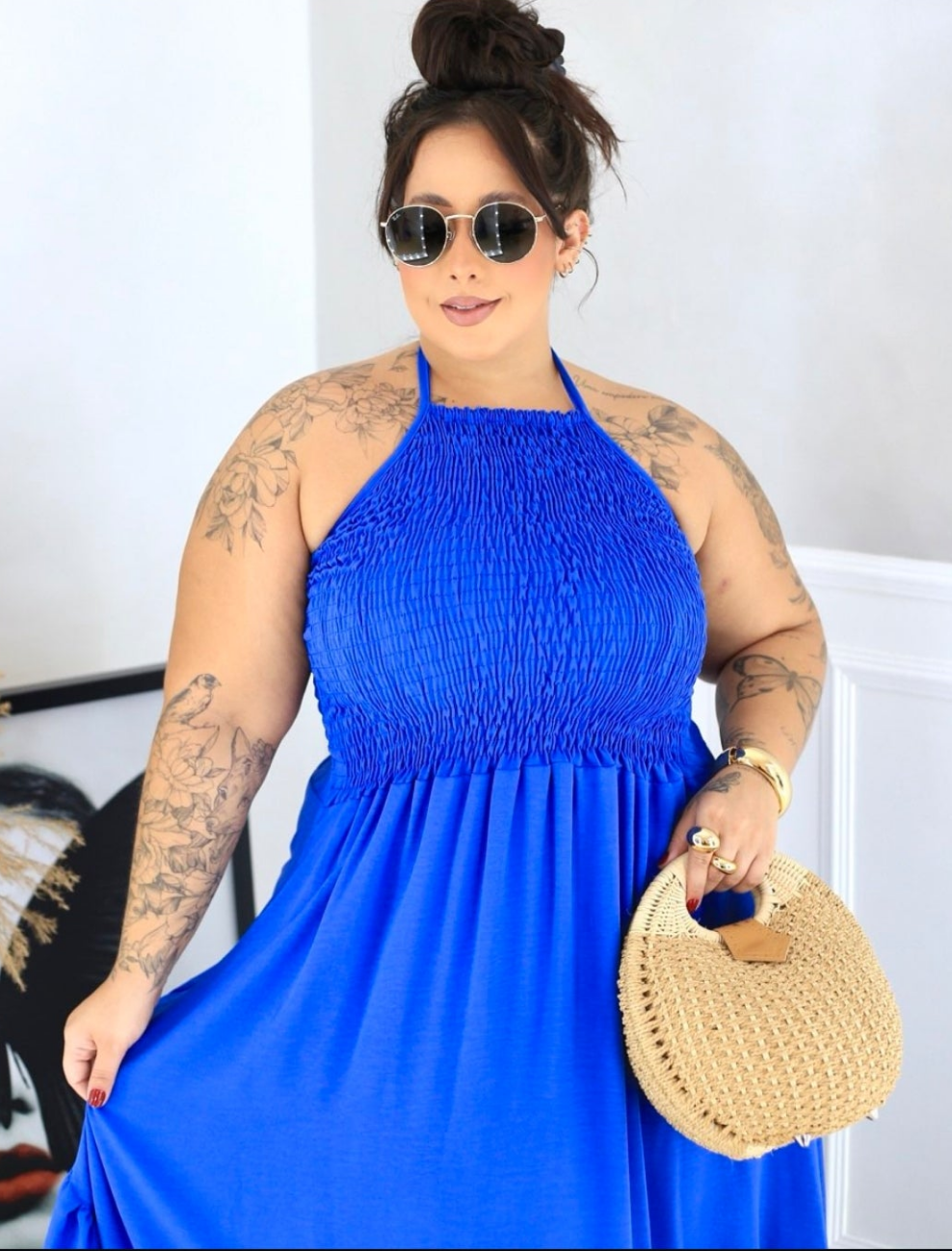 Robe longue Plus size