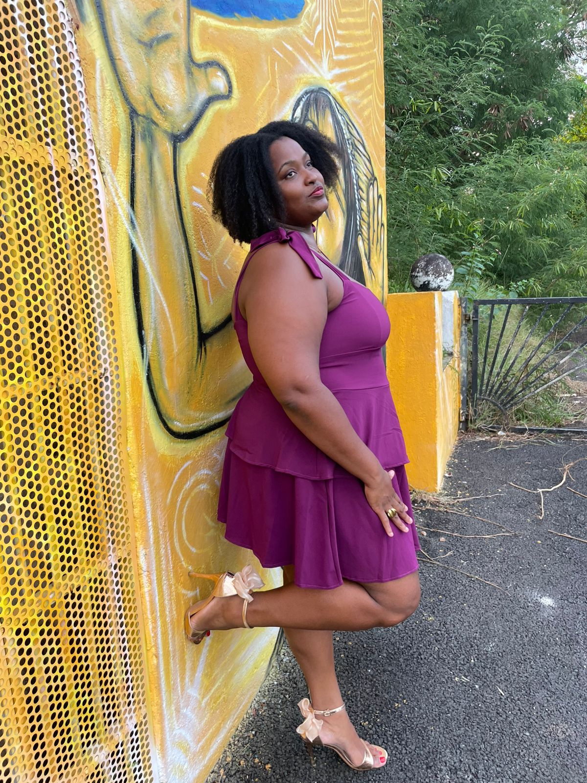 Robe évasée Plus size👗