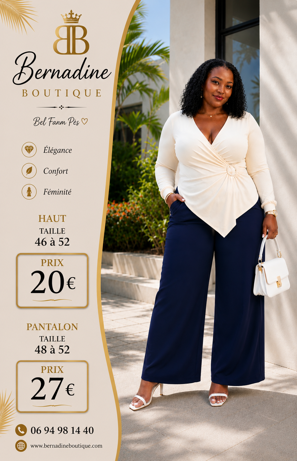 Haut manche long Plus size