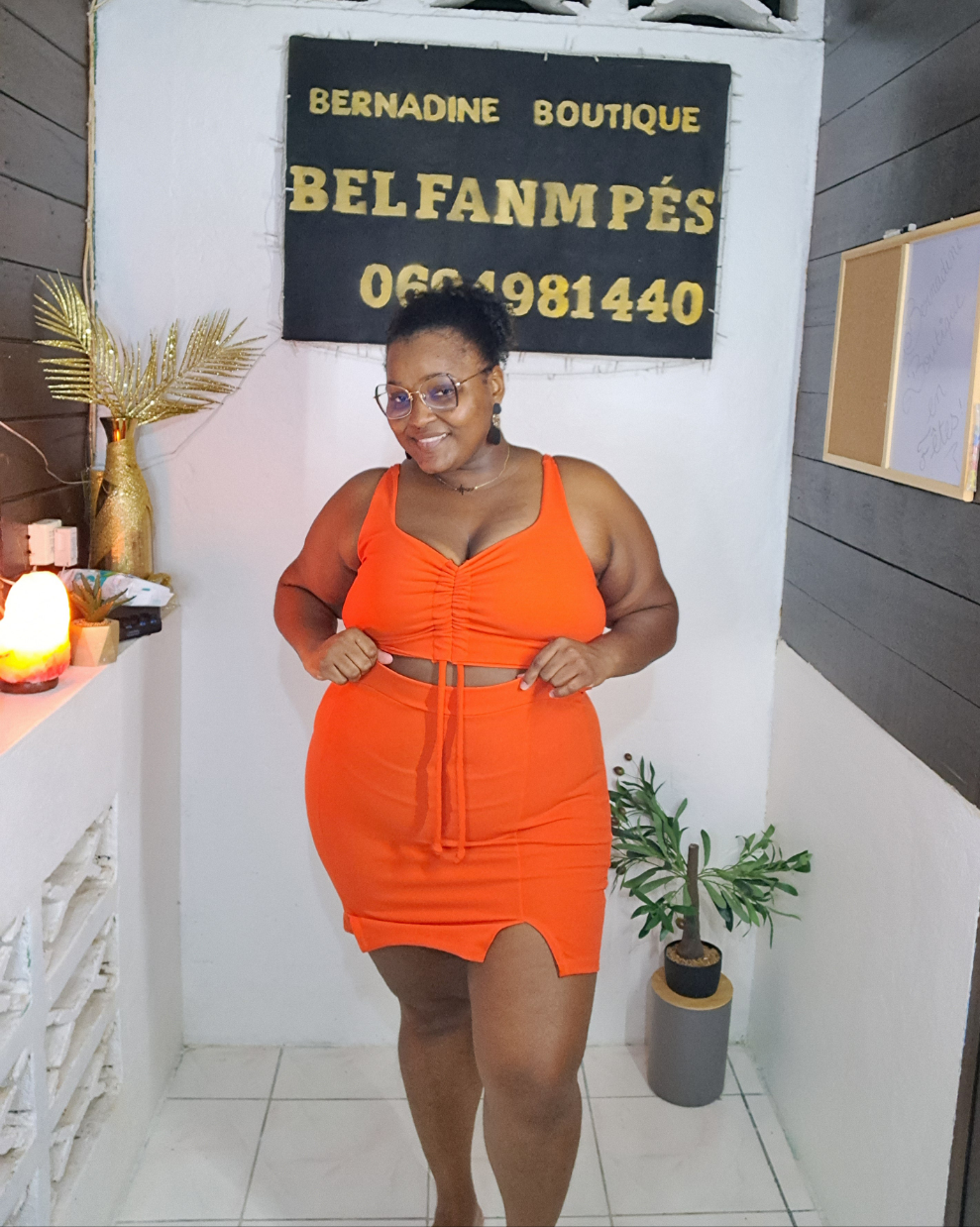 Ensemble pétillant Plus size