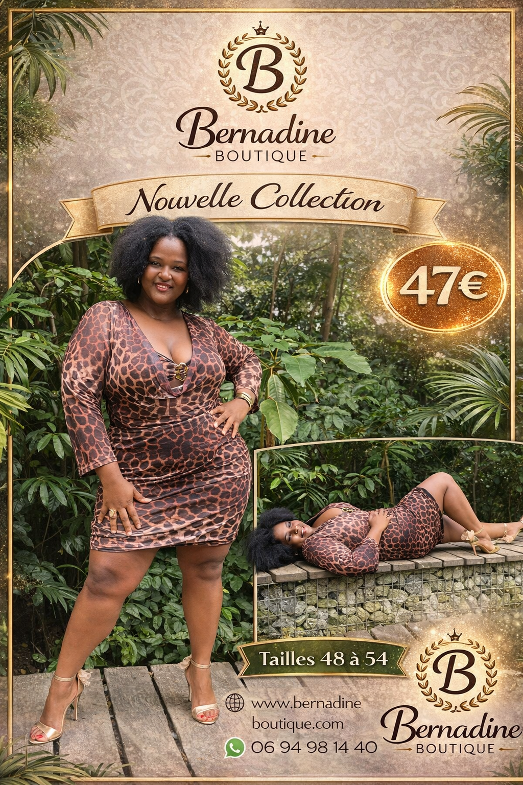Ensemble Léopard 🐆 Plus size