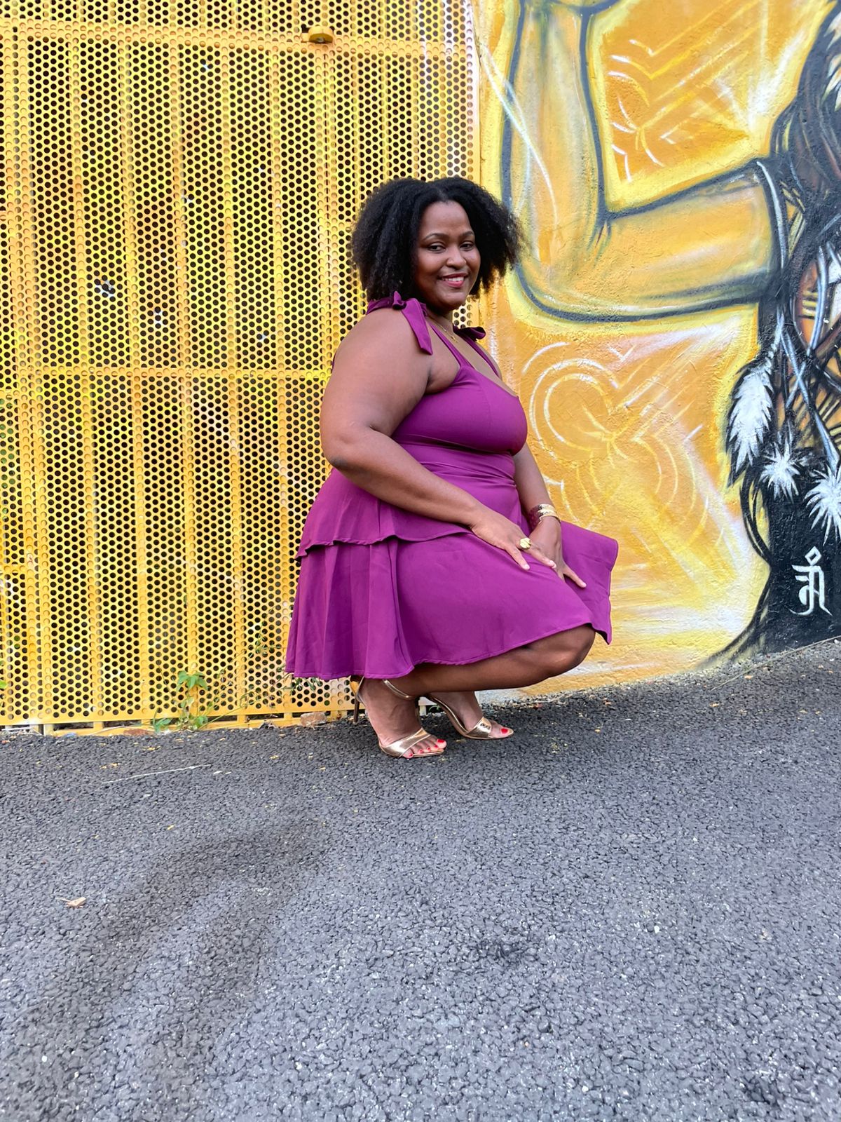 Robe évasée Plus size👗