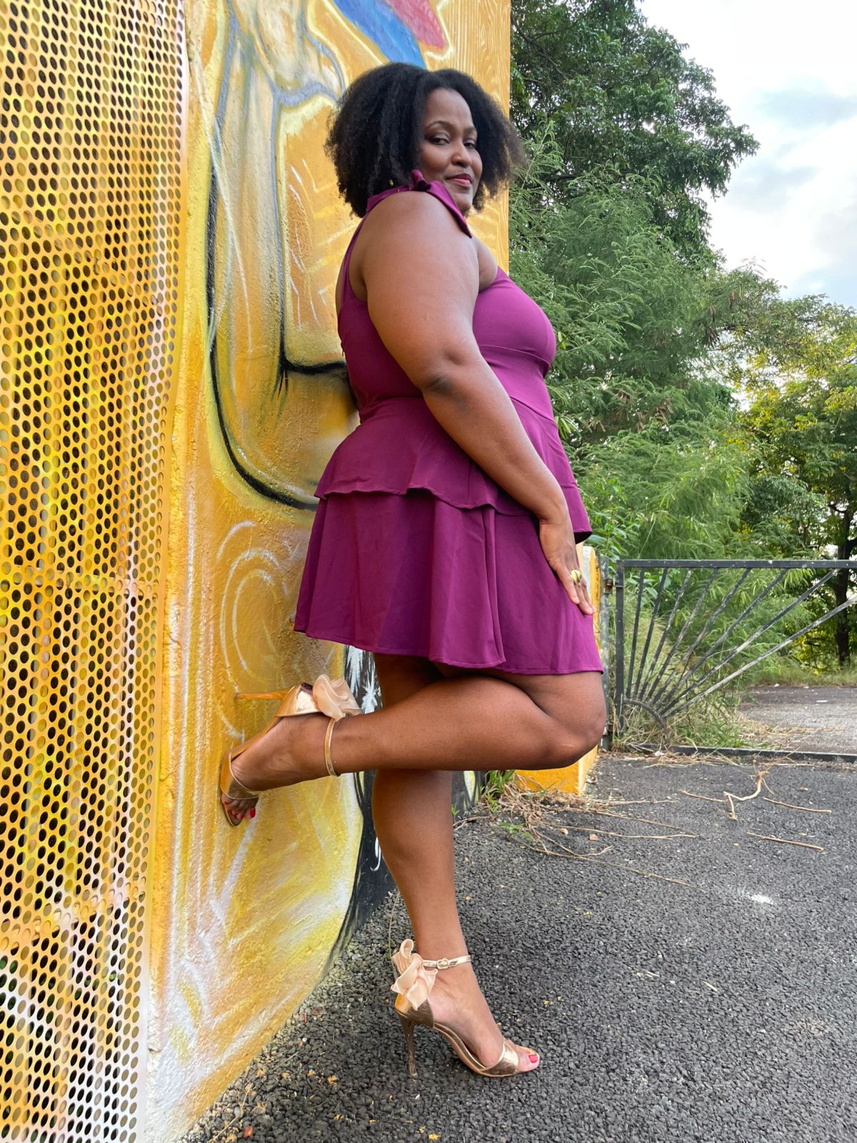 Robe évasée Plus size👗