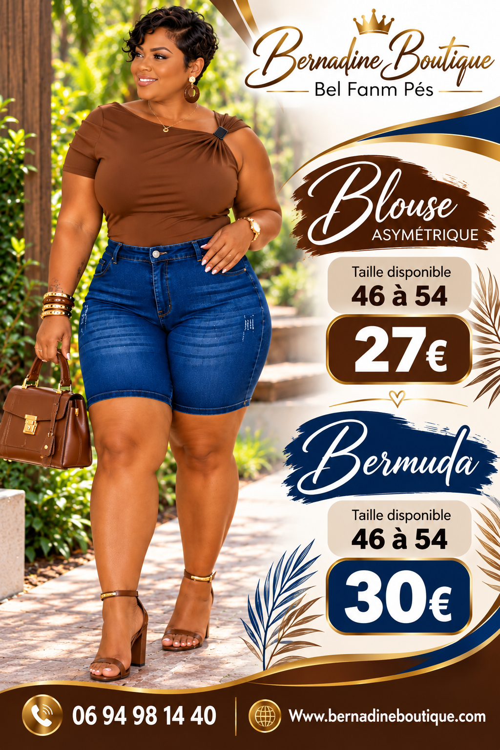 Blouse asymétrique